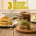 thumbnail image 2 of Dubai Spreadable Pistachio Chocolate with Freeze-Dried Orange –  9.7 oz / 275g Gourmet Chocolate Spread with Roasted Kataifi, 2 of 10