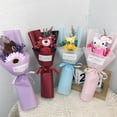 thumbnail image 3 of Ramo de flores de peluche de Hello Kitty de Sanriod Kawaii Anime KT para bodas, día de la madre, día de San Valentín, regalo de cumpleaños, 3 of 5