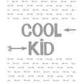 thumbnail image 2 of Quach, Anna 12x14 White Modern Wood Framed Museum Art Print Titled - Cool Kid, 2 of 4