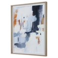 thumbnail image 5 of Uttermost Variant Linen and Pine Wood Abstract Framed Print in Blue/Orange/White, 5 of 6