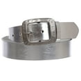 thumbnail image 2 of Snap On Hammered Rectangular Casual Belt Multi-Color Options for Men or Women, 2 of 2