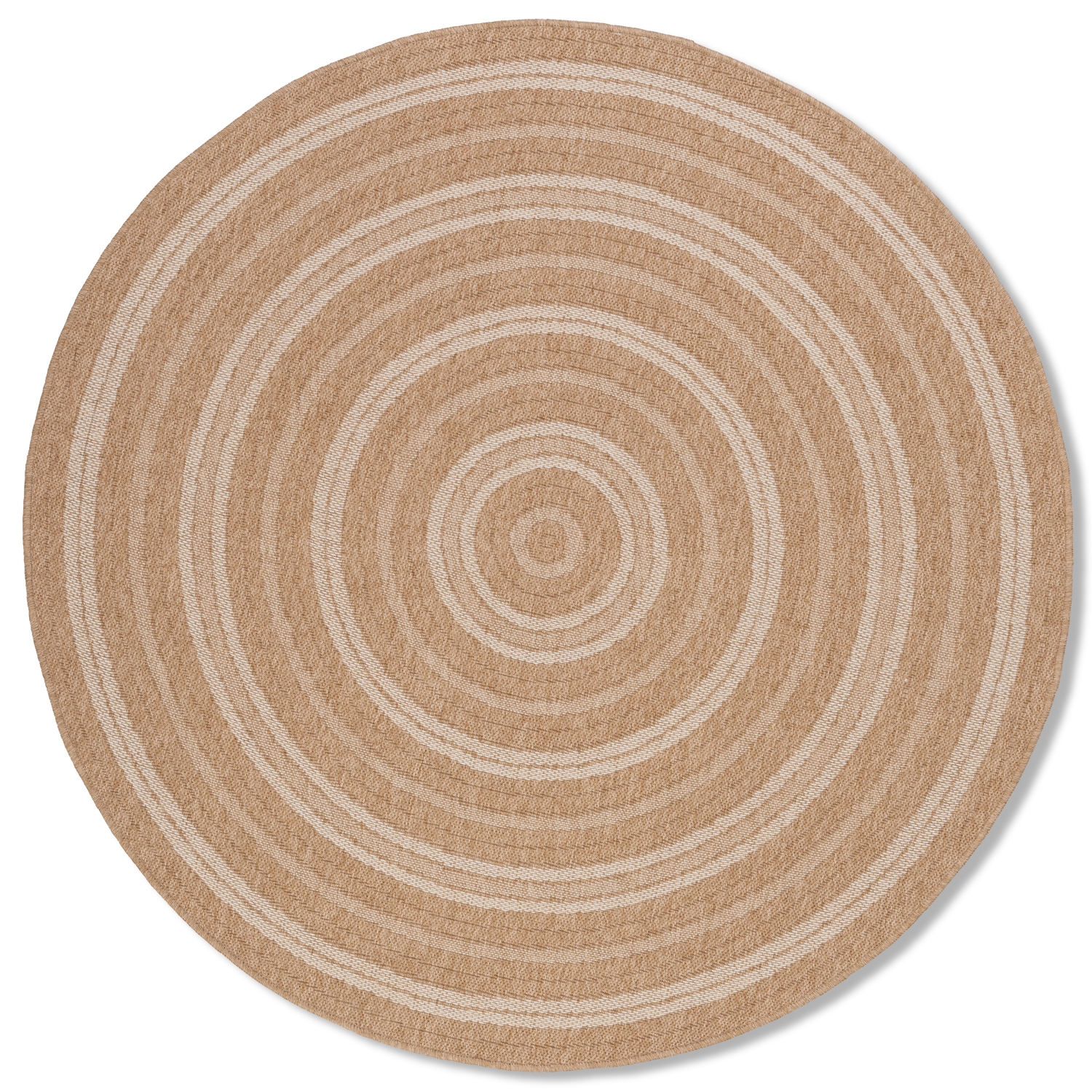 RoundQuick Dry Jute Look Indoor Outdoor Rug