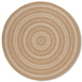 thumbnail image 1 of Erbanica Round Quick Dry Jute Look Indoor Outdoor Rug, 1 of 5