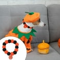 thumbnail image 1 of Collar de Bolas de Pelo para Mascotas de Halloween, Collar de Cascabeles de Calabaza para Gatos, Collar de Bolas de Pelusa para Perros de Halloween, Collar Elástico, Accesorios Suaves y Dulces de Hal, 1 of 6