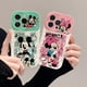 thumbnail image 2 of Funda Para Teléfono Disney mickey mouse Ponto Lilo Stitch IPhone 13 14 12 11 PRO Max Xs XR 7 8 Plus Suave TPU Onda De Agua Cinnamoroll Cámara A Prueba De Golpes Patrón covre Gao Jiahui unisex, 2 of 2