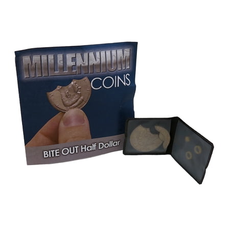 Millennium Coins Bite Out Half Dollar By Mak Magic price history on PriceWatchPro