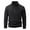 Black, variant on Krdevn Hoodies for Men - Jacket Mens Standing Collar Sweatshirt Long Sleeve Half Cardigan - Sweatshirts for Men,Color:Dark Gray,Size:XL