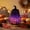 C, variant on Halloween Glow in The Dark Pumpkin Lantern Crackle Texture Tabletop Decor LED Night Light for Home Party Thanksgiving Accent