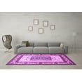 thumbnail image 3 of Ahgly Company Indoor Rectangle Persian Purple Traditional Area Rugs, 5' x 8', 3 of 4