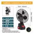 thumbnail image 2 of Ventilador Portátil Inalámbrico Ventiladores Piso Recargable, 2 of 4