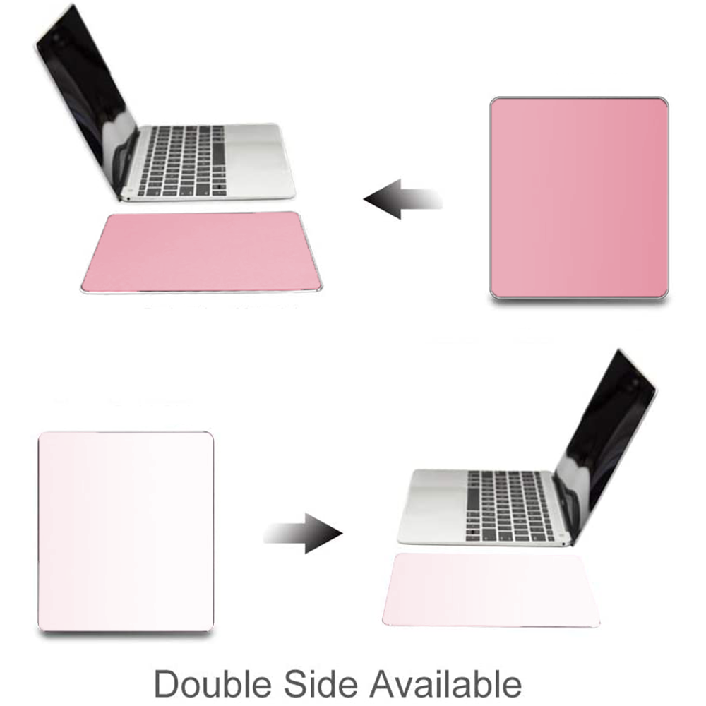 Aluminum Metal Mouse Pad Gaming Mouse Pad Aluminum Mouse Pad, Mouse Pad with A Smooth Precision Surface and Non-slip Rubber Base Rose gold - image 5 of 8
