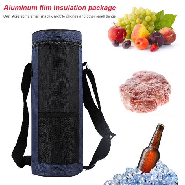 Bolsa de aislamiento portátil Ndcxsfigh para el almuerzo con enfriador de alimentos azul oscuro
