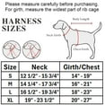 thumbnail image 2 of PlacerMe Dog Reflective Mesh Collar Harness Leash-Travel Walk Strap No Pull No Tug Black Large, 2 of 11