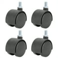 thumbnail image 2 of 4pcs 1.5in Casters, Furniture Casters, Universal Wheels, Threaded Universal Wheels, 2 of 8