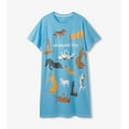 thumbnail image 2 of Little Blue House Women's Nightshirt, Downward Dog, One Size, 2 of 7