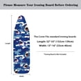 thumbnail image 5 of HELLHERO Ironing Board Protector Cover Breathable Replacement Non-Slip Ironing Board Cover Elastic Edge Fabric for Tailor, 5 of 5