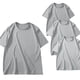 thumbnail image 2 of pstuiky camisetas de hombre, Camiseta informal de manga corta con solapa y media cremallera para hombre ropa de hombre xxl, 2 of 8