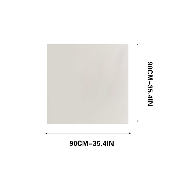 Mantel Blanco Desechable de Plástico – Cubremesa Impermeable al Aceite, Impermeable, Resistente a Manchas para Restaurante, Mesa de Café, Picnic, Fiesta – Reutilizable – Paquete de 1