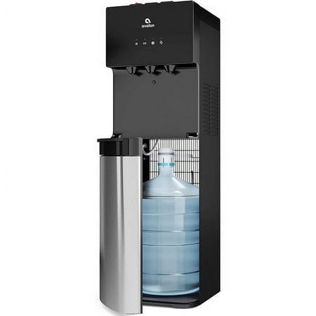 

Avalon Bottom Loading Water Cooler Water Dispenser - 3 Temperature Settings - Hot Cold & Room Water Durable Stainless Steel Construction - UL/Energy Star Approved