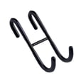 thumbnail image 1 of Harpily Shower Door Hooks Extended Double Towel Hooks Over Door Hooks for Bathroom Frameless Glass Shower Door Stainless Bathroom Hanger Robe Loofah Shower Squeegee Hook One Size Pink, 1 of 3