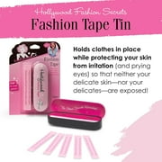 Hollywood Fashion Secrets Fashion Tape Strips, Double-Sided Body and Cloth Tape, Clear, 36 Count