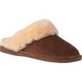 thumbnail image 2 of Women's Old Friend Scuff Slipper Chocolate/Chocolate Leather 11 M, 2 of 2