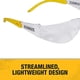 thumbnail image 5 of Gafas de seguridad DEWALT DPG54-1D Protector con lente transparente, 5 of 6