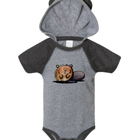 

Inktastic KiniArt Beaver Gift Baby Boy or Baby Girl Bodysuit