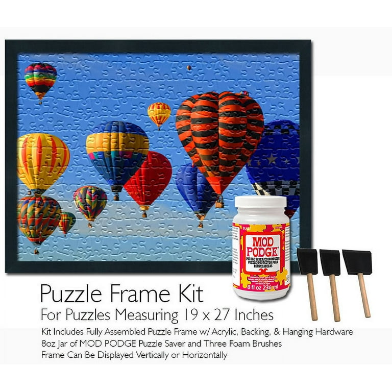 Mod Podge Jigsaw Puzzle Frame Kit - for Puzzles Measuring 19x27 Inches