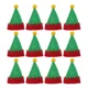 thumbnail image 2 of 3 Sombrero Festivo De Papá Noel En Tono Para 3 Piezas, 2 of 8