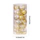 thumbnail image 3 of Ofertas Irresistibles, Bolas de Navidad de 2,36 pulgadas, juegos de bolas de Navidad para colgar, decoración para colgar, adornos para árboles de Navidad, adornos para fiestas, 24 unidades Akmoler, 3 of 9