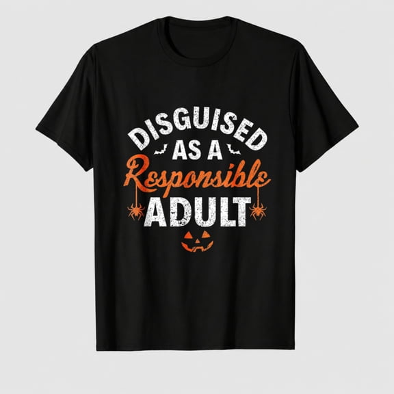Halloween Dressed up as a Responsible Adult T-Shirt