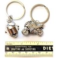 thumbnail image 5 of LAICAIW Motorcycle Helmet Keychain & Mini Chrome Motocycle Combo Set, Motorcycle + Helmet, One Size, 5 of 5