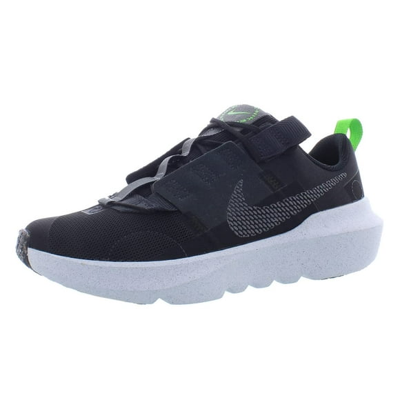 Nike Crater Impact Boys Shoes Size 4.5, Color: Black/White/Green