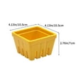 thumbnail image 3 of Amacok Fruit Basket Plastic Fruit Basket Fruit Bowl Square Fruit Baskets Bowls for Kitchen Easy to Clean Fruit Dish Fruit Tray, 3 of 6