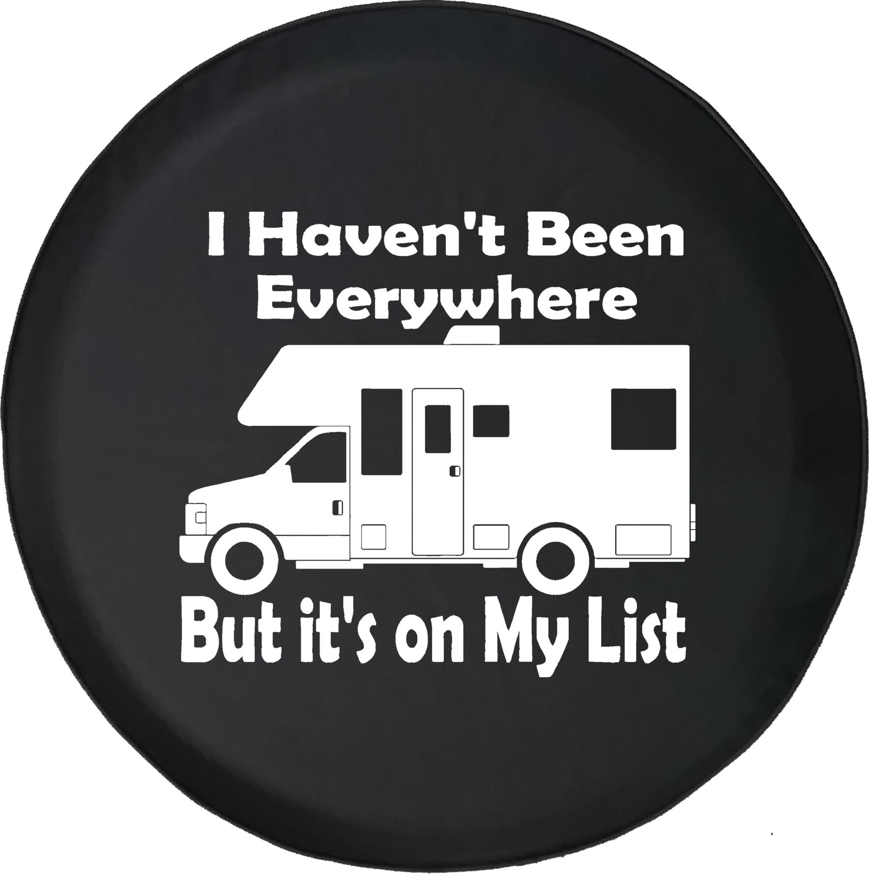 Black Tire Covers Tire Accessories for Campers, SUVs, Trailers