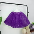 thumbnail image 3 of Prolriy Mardi Gras Outfit for Women, Tutu for Women Adults Skirt Cosplay Women Petticoat Princess Cute Underskirt Petticoat Ballet Swing Skirts for Women Dark Purple, 3 of 6