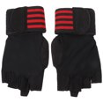 thumbnail image 1 of par de guantes de ciclismo antideslizantes de medio dedo para deportes al aire libre., 1 of 7