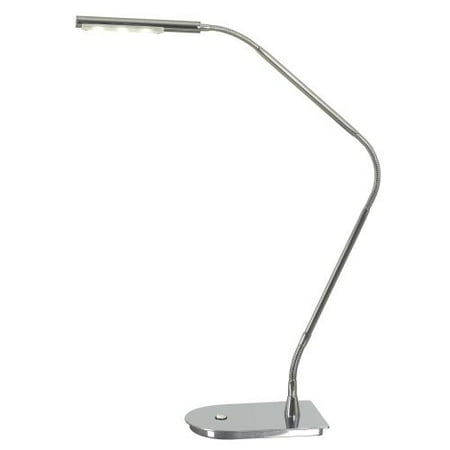 Kenroy Home Bently Led Desk Lamp Chrome Walmart Com Walmart Com