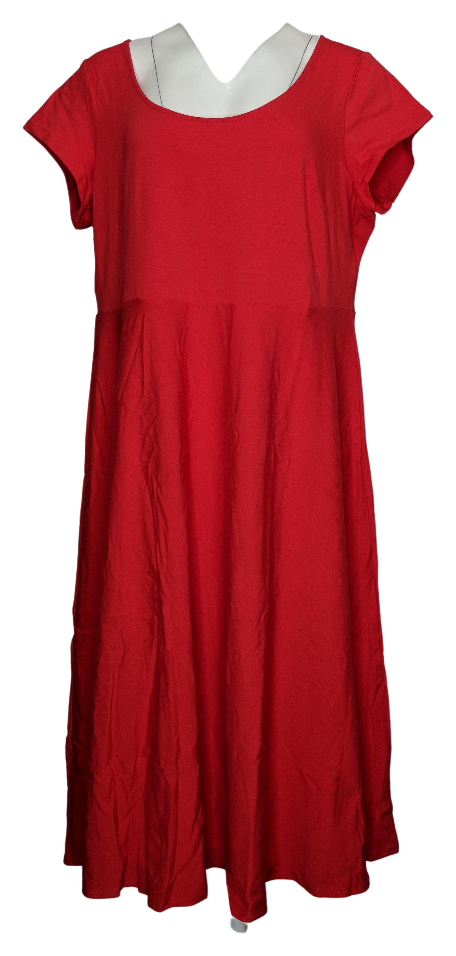 Encore by Idina Menzel Women's Petite Dress 1XP Fit and Flare Red A501328 Petites Size