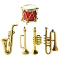 thumbnail image 1 of 1 Ensemble de Mini Instruments de Musique en Plastique Modèle Miniature, 1 of 9