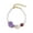 B, variant on Portable Ceramic Marine Featuring Starfishes Snail Charm and Crystals Beads