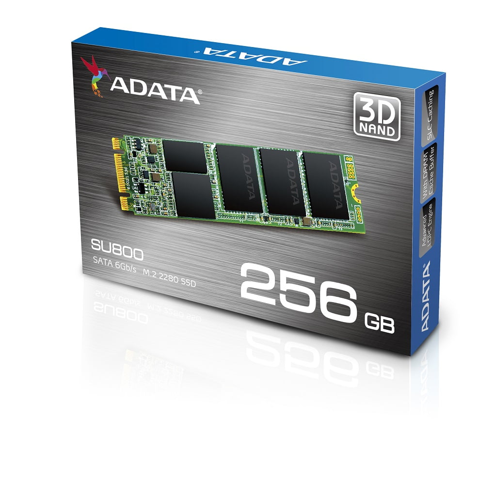 ADATA Ultimate SU800 3D NAND SATA-III M.2 2280 Internal SSD 256GB