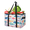 Multicolor 3, variant on ADECORIVY Colorful Tree Reusable Grocery Bags, Foldable Shopping Bags for Groceries with Handles, Large Grocery Tote for Kitchen, Market, Car Trunk, Picnic