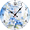 BirdHH8, variant on Eveokoki Mushrooms Forest Round Wall Clock, 10 Inch Analog Quiet Non Ticking Desk Clock for Home Kitchen/Living Room/Bedroom/Bathroom/Office