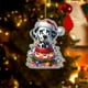 thumbnail image 3 of Uuiauoio Festive 2D Christmas Ornament with Design, Acrylic Hanging Decoration for Tree and Home Decor, Car Rearview Mirror Pendant and Seasonal Gift for Holiday Celebration, 3 of 6
