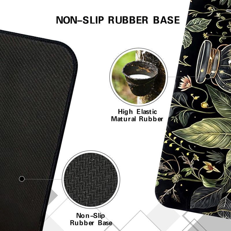 HELLOYOUNG Gaming Mouse Pad, Large Mouse Pad with Dark Academia Style Pattern, Non-Slip Rubber Base, Desk Pad for Gaming and Office Use, Computer Mouse Mat