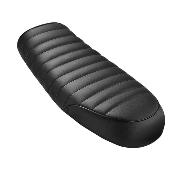 Cojín de asiento plano de motocicleta para , hecho de cuero suave y cómodo Sunnimix Cojín de asiento de aire para motocicleta