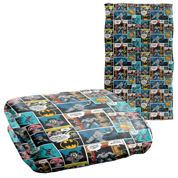 Batman Comic Pattern Silky Touch Super Soft Throw Blanket 36" x 58"