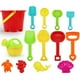 thumbnail image 2 of Juego De Herramientas De Playa De 14 Uds., Juguetes De Arena Para Niños, Herramientas De Playa De Agua Divertidas, Pala De Arena Y Cubo, Juego De Juguetes, Regalos Yuarrent OD016669-01, 2 of 6